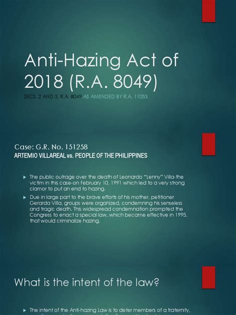 ra 8049 as amended by ra 11053|R.A. 8049: Anti.